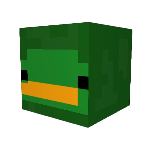 aidennpotato Minecraft avatar head, 3D render