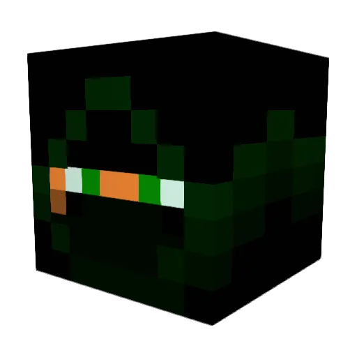 ailingforale Minecraft avatar head, 3D render