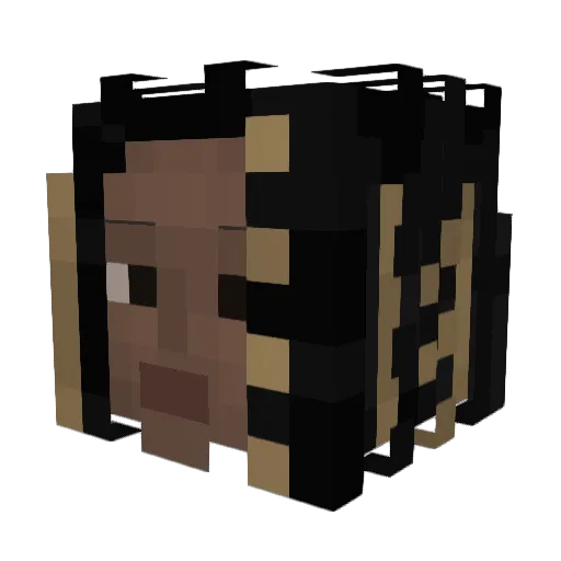 aim54Aphoenix Minecraft avatar head, 3D render