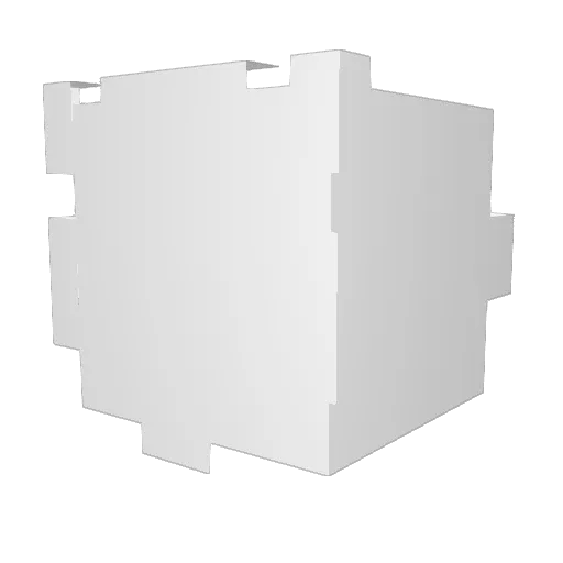 aimcito Minecraft avatar head, 3D render