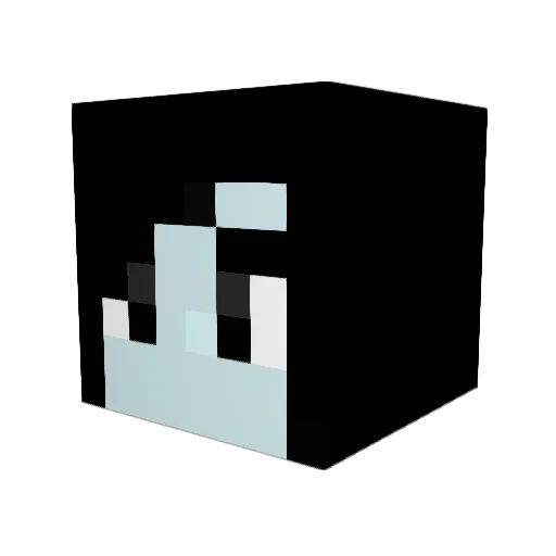 aimee899 Minecraft avatar head, 3D render