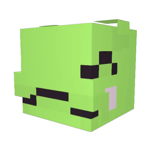 aimukusoAIM Minecraft avatar head, 3D render