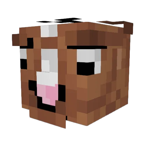 ainslebug Minecraft avatar head, 3D render