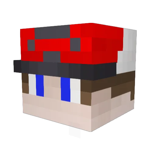 airbornejoe02 Minecraft avatar head, 3D render