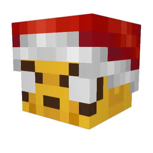 aircon143 Minecraft avatar head, 3D render