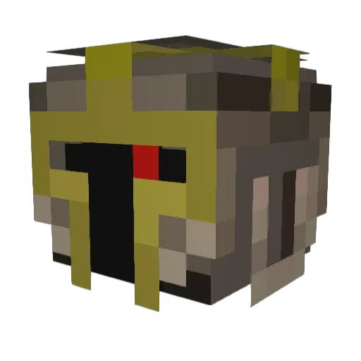 airfernan Minecraft avatar head, 3D render