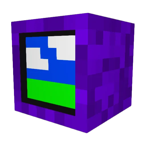 airwicknick Minecraft avatar head, 3D render