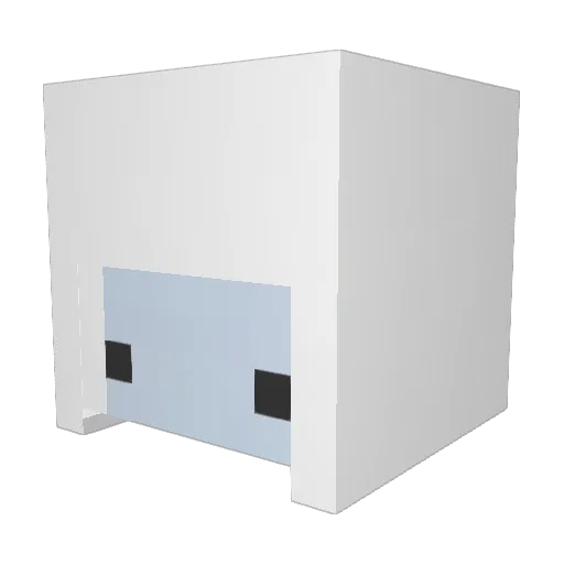 airygott99 Minecraft avatar head, 3D render