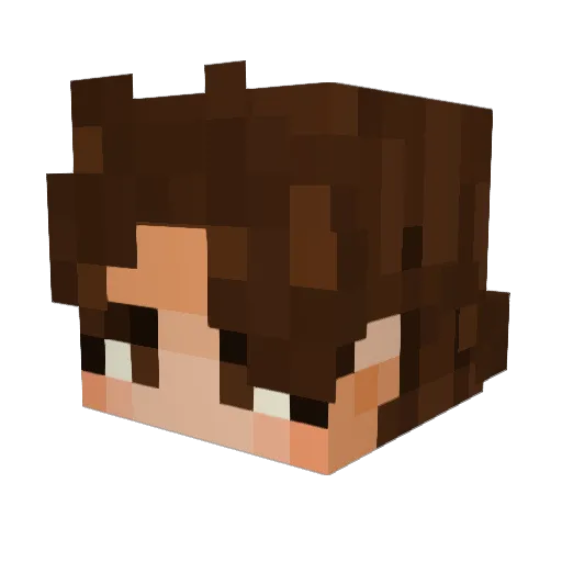 ais3615 Minecraft avatar head, 3D render