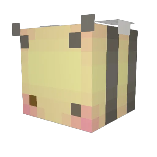 aislynnbee Minecraft avatar head, 3D render