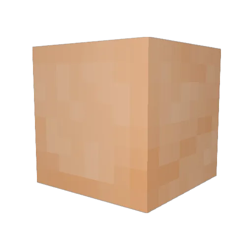 aison5 Minecraft avatar head, 3D render