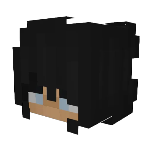 aivlis98 Minecraft avatar head, 3D render