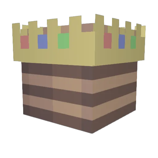 aiyahkai Minecraft avatar head, 3D render