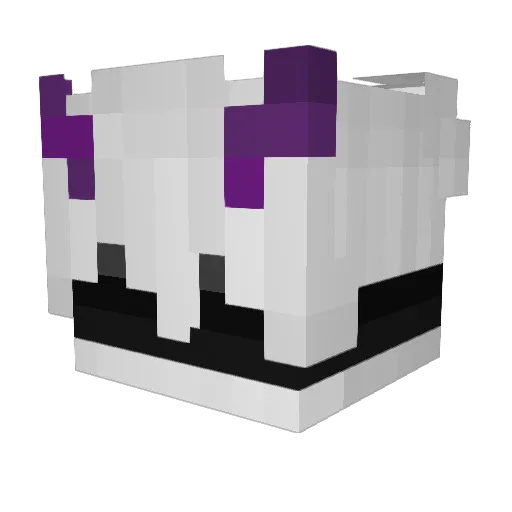 aizington Minecraft avatar head, 3D render