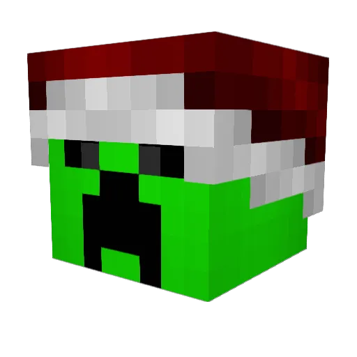 ajannaja Minecraft avatar head, 3D render