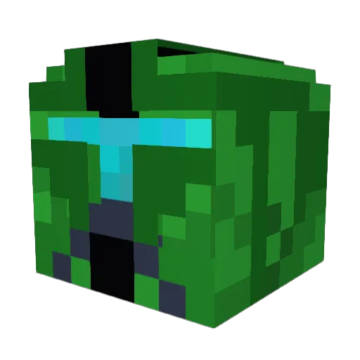 ajauhola3 Minecraft avatar head, 3D render