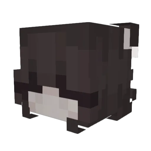 ajazminw Minecraft avatar head, 3D render