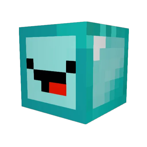 ajb152 Minecraft avatar head, 3D render