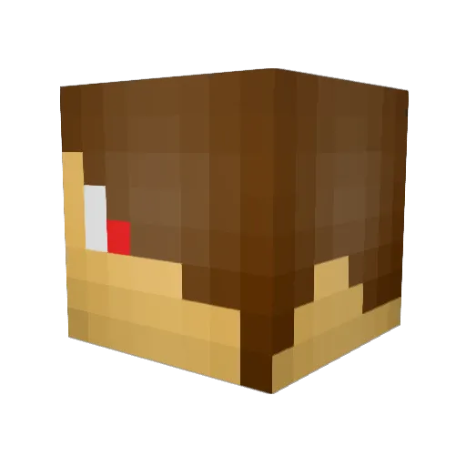 ajbala22 Minecraft avatar head, 3D render