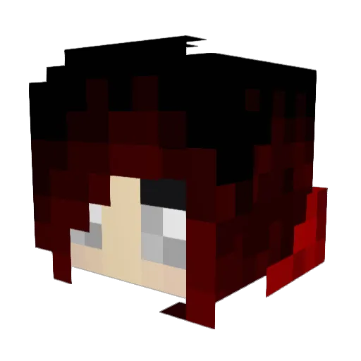ajc23288 Minecraft avatar head, 3D render