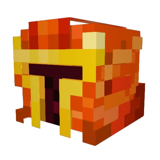 ajc321 Minecraft avatar head, 3D render