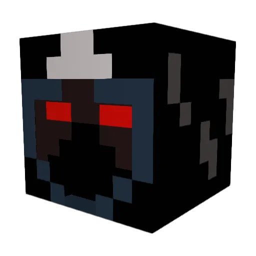 ajfabb Minecraft avatar head, 3D render