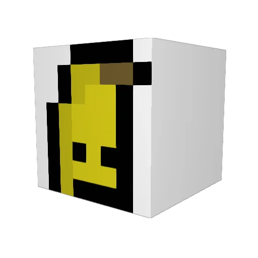 ajimkaaaaaa Minecraft avatar head, 3D render