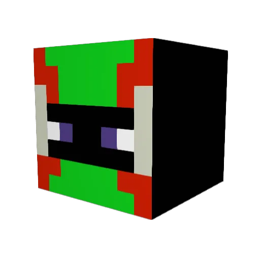 ajis5632 Minecraft avatar head, 3D render