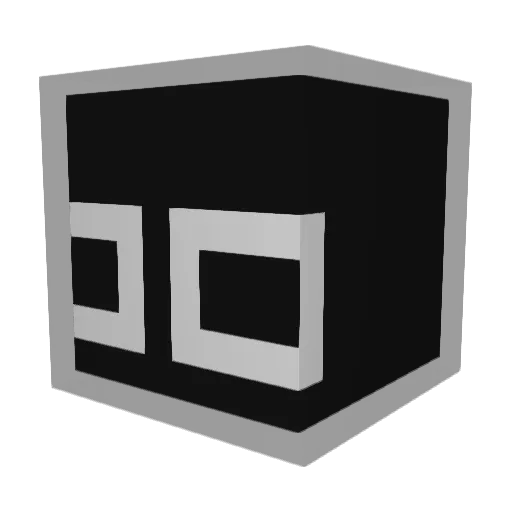 ajkdfnxw Minecraft avatar head, 3D render