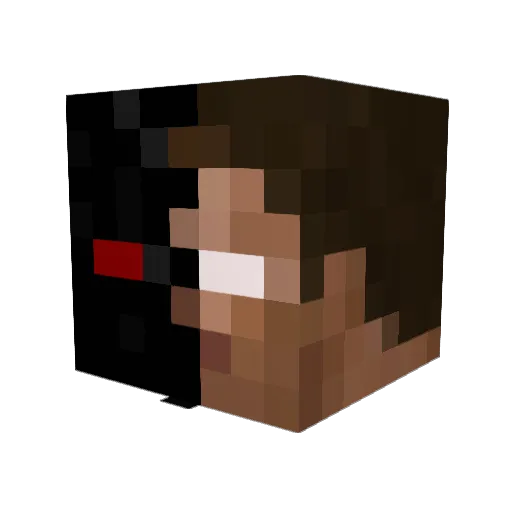 ajko1288 Minecraft avatar head, 3D render