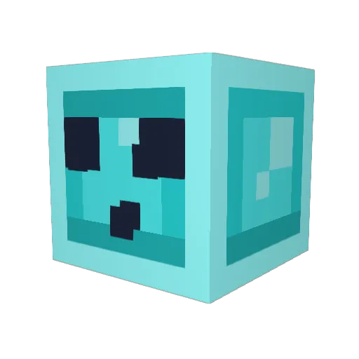 ajplayer0930 Minecraft avatar head, 3D render