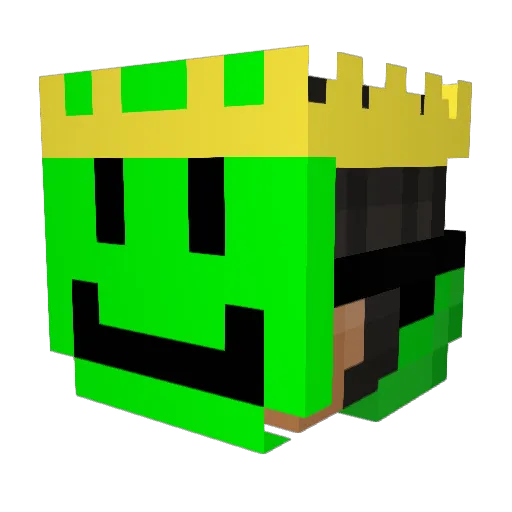 ajrichard02 Minecraft avatar head, 3D render