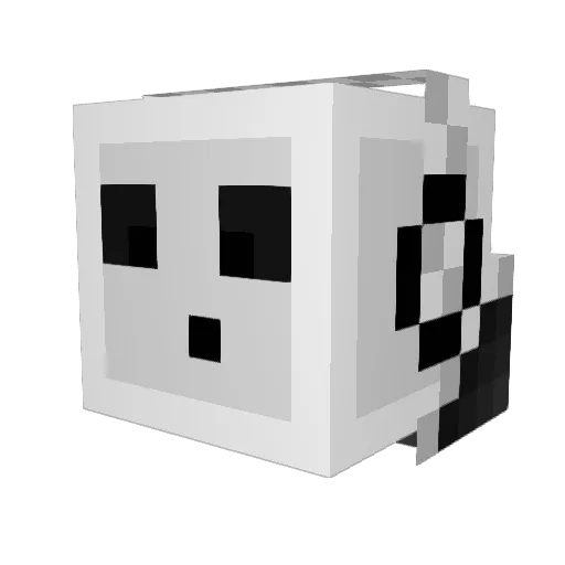 ajschultz123 Minecraft avatar head, 3D render