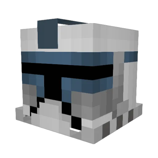 ajtony Minecraft avatar head, 3D render