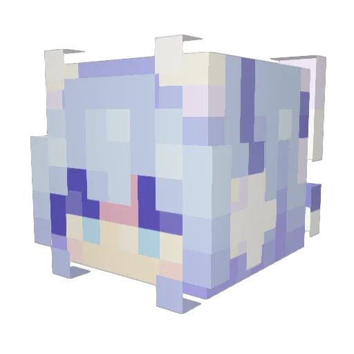 akaers1 Minecraft avatar head, 3D render