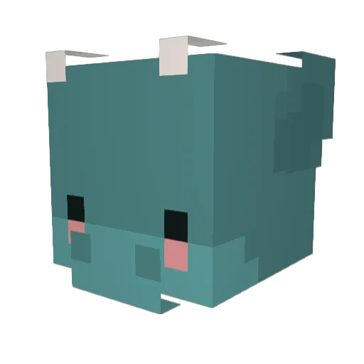 akan9658 Minecraft avatar head, 3D render