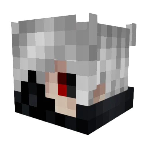 akantor996 Minecraft avatar head, 3D render