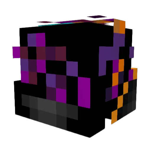 akats13 Minecraft avatar head, 3D render