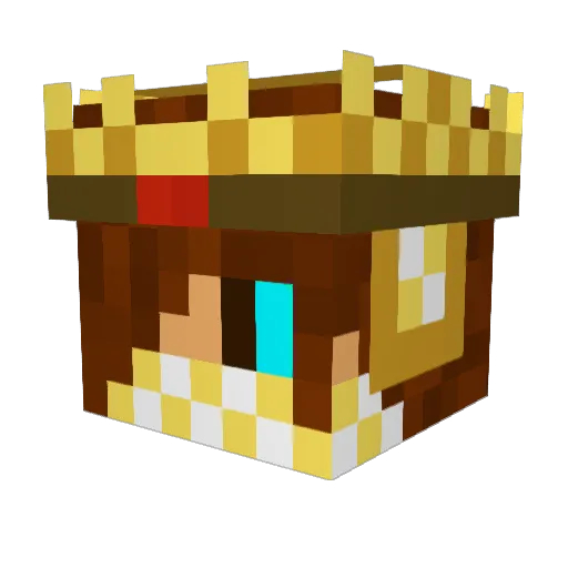 akean20 Minecraft avatar head, 3D render