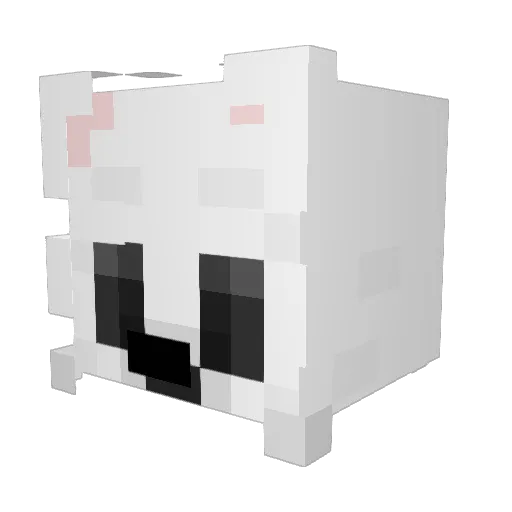 akell5544 Minecraft avatar head, 3D render