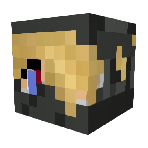 akfreeson Minecraft avatar head, 3D render