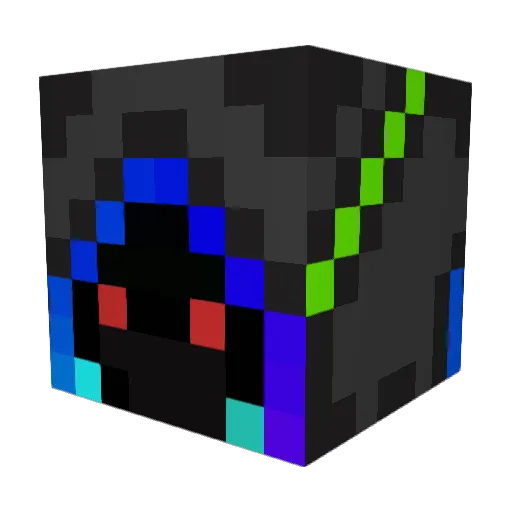 aki621 Minecraft avatar head, 3D render
