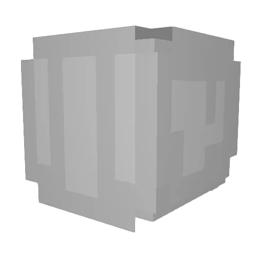 aki_____ Minecraft avatar head, 3D render