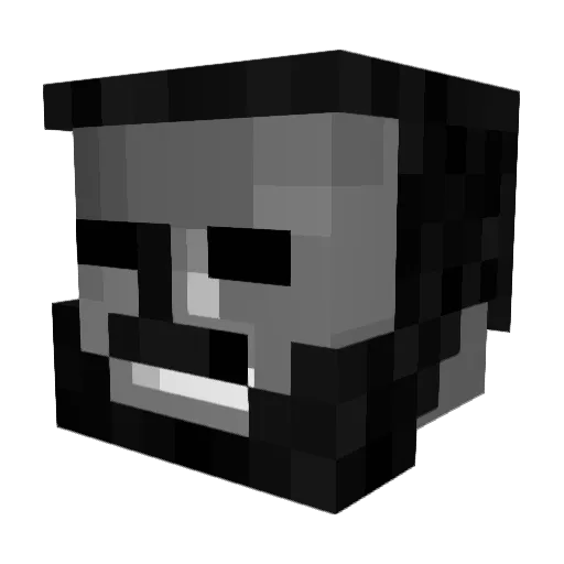 akikazuy Minecraft avatar head, 3D render