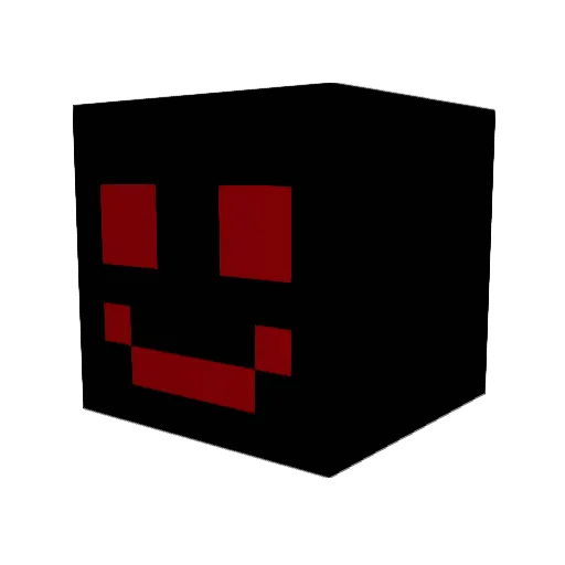 akingtana Minecraft avatar head, 3D render