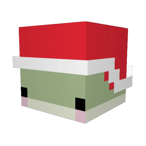 akioooo Minecraft avatar head, 3D render