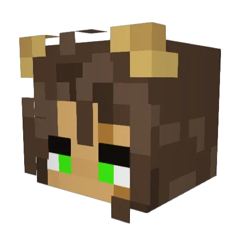 akiramar18 Minecraft avatar head, 3D render