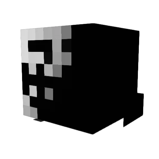 akiren69 Minecraft avatar head, 3D render