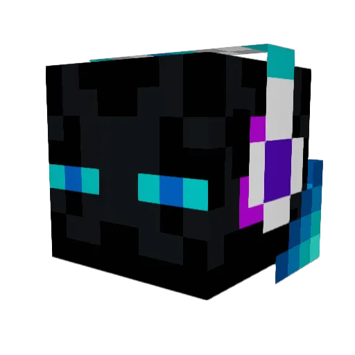 akkathki Minecraft avatar head, 3D render