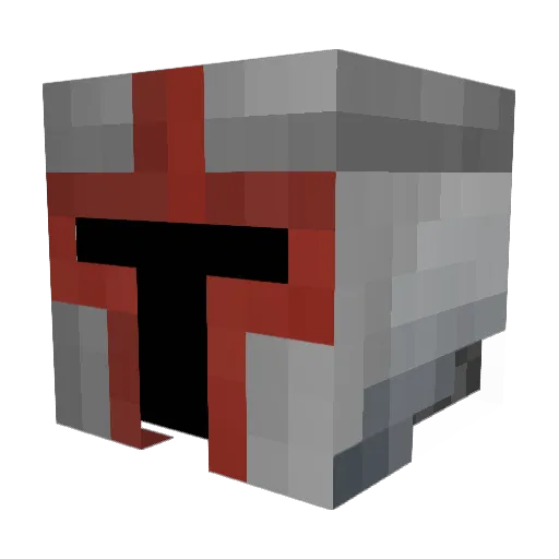 akkronos Minecraft avatar head, 3D render
